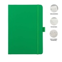 JURSI - Giftology A5 PU Notebook with Pen Loop - Green