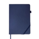 FAROE - Santhome A5 PU Hard Cover Notebook with Pen Loop - Navy Blue