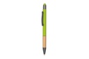 AYTOS - Metal Stylus Pen with Bamboo Grip - Green