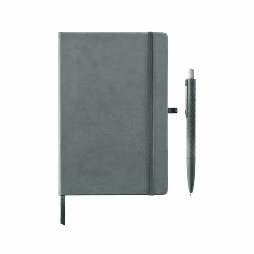 [GSGL 205] LIBELLET Giftology A5 Notebook With Pen Set (Slate Grey)