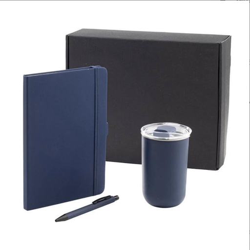 [GSGL 9600] HEVIZ - Giftology Set of Tumbler, A5 Notebook and Pen - Navy Blue