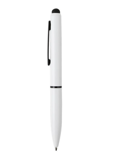 [WIMP 5318] SVEN - Metal Ballpoint Pen with Stylus - White