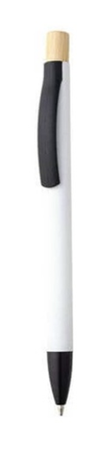 [WIMP 5348] BOLT - Aluminium Push Action Ballpen - White