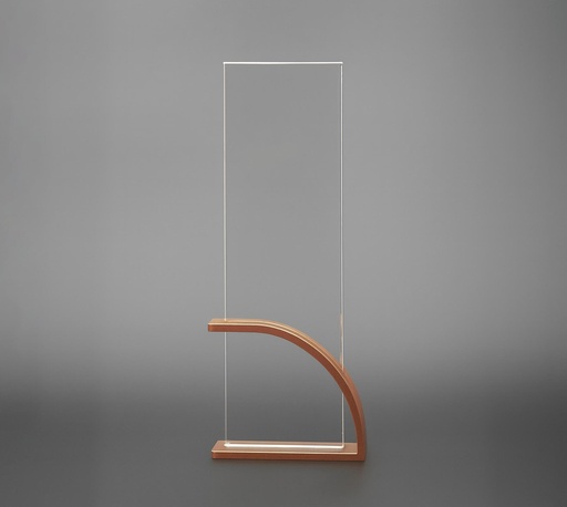 [SH2014-B] Silvaris has a polished bronze curved base with a clear upright panel, giving it a clean and classy finish. feels special like to be proud to receive for real effort and recognition.