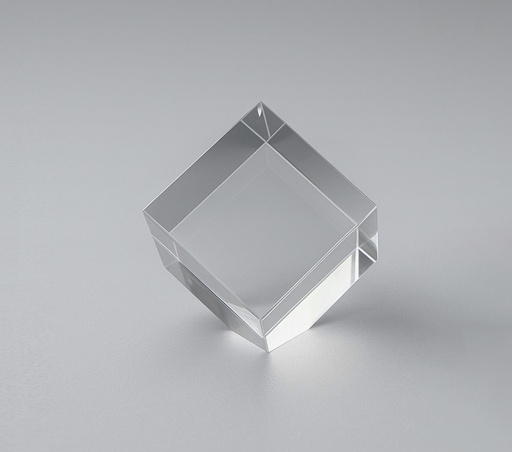 [SH4051] The Edgeaura cube features a sharp edge cut with high-quality K9 crystal that enhances its modern look with flat surface to be placed. Its clear design making it a great choice for awards or decorative displays.