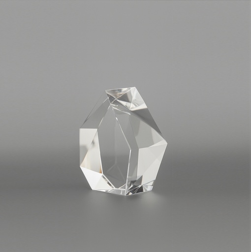 [SH4217] Quintris is Pentagonal shaped Crystal is enhancing a piece that blends modern design with elegance. Its unique five-sided shape creates depth from every angle, making it a sophisticated focal point in any space.