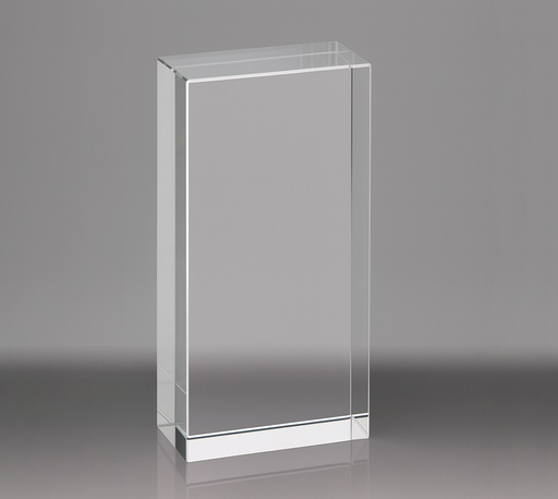 [SH6010] The Quadiscent-Biga crystal is made from high-quality, lead-free K9 crystal admired for its unmatched clarity and brilliance. It offers versatile customization options and comes in multiple sizes, making it an elegant choice for awards or decorative uses.