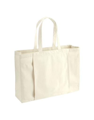 [CTEN 433] HURUP - Gym/Yoga 310GSM Cotton Tote Bag - White