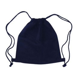 RINGE - Cotton Drawstring Bag - Navy Blue