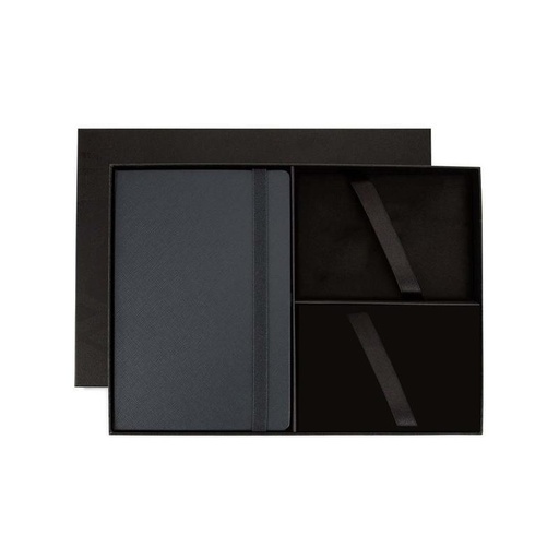 [GSCR 9594] Cross Hardcover Notebook & 3pc Gift Box - Navy Blue