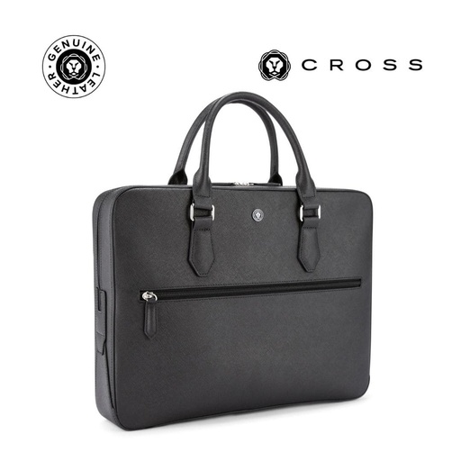 [MBCR 2231] Cross Luxury Leather Briefcase - Black