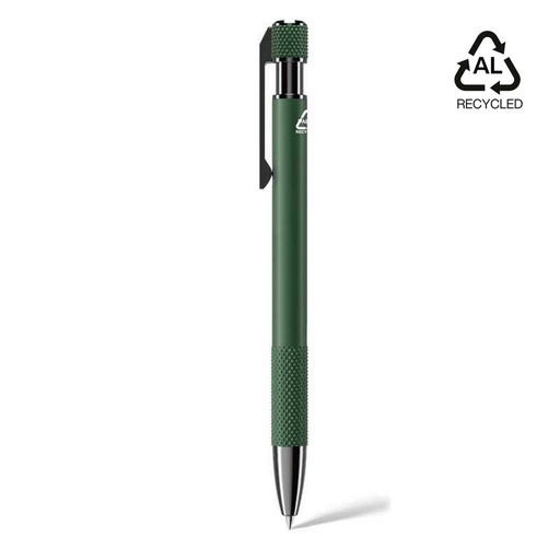 [WIMP 5341] PILA - Recycled Aluminium Ballpoint Pen - Green