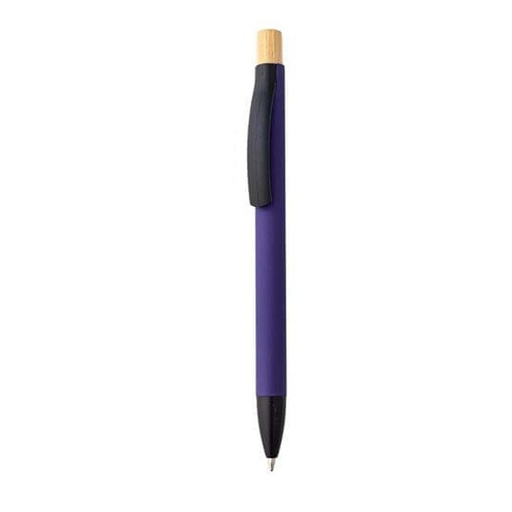 [WIMP 5351] BOLT - Aluminium Push Action Ballpen - Purple
