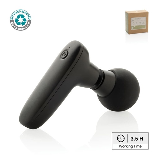 [ITXD 1286] Revix RCS recycled plastic massage gun, black
