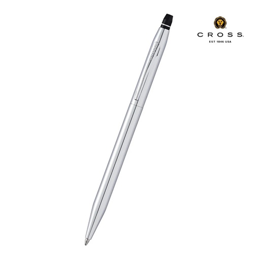 [WICR 5374] Cross Click™ Chrome with Chrome Appointments Ballpoint Pen (Blue Ink)