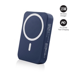 Maglite 10K - 10000 mAh Magnetic Wireless Power Bank - Navy Blue