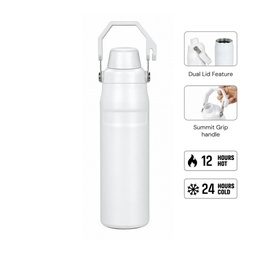 THERMORA - Hans Larsen SummitGrip Thermal Flask 710 ml - White